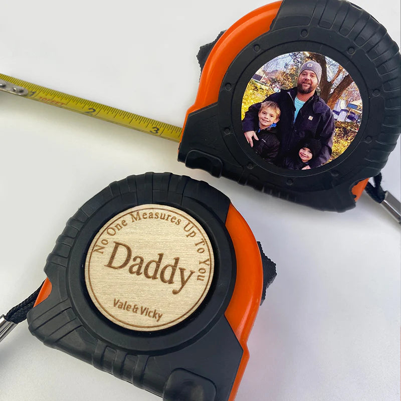 No One Measures Up Personalized  Photo Tape Measure