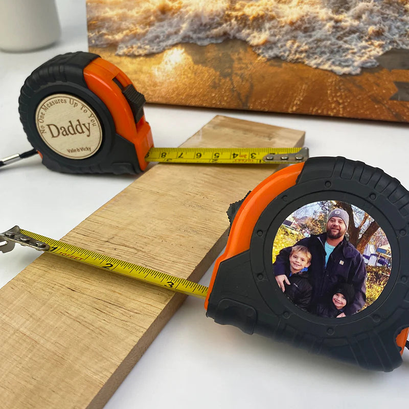 No One Measures Up Personalized  Photo Tape Measure