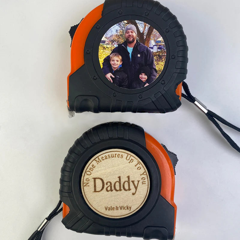 No One Measures Up Personalized  Photo Tape Measure