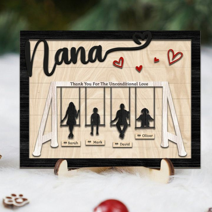 Personalized Swing Set Sign For Mother’s Day Gift