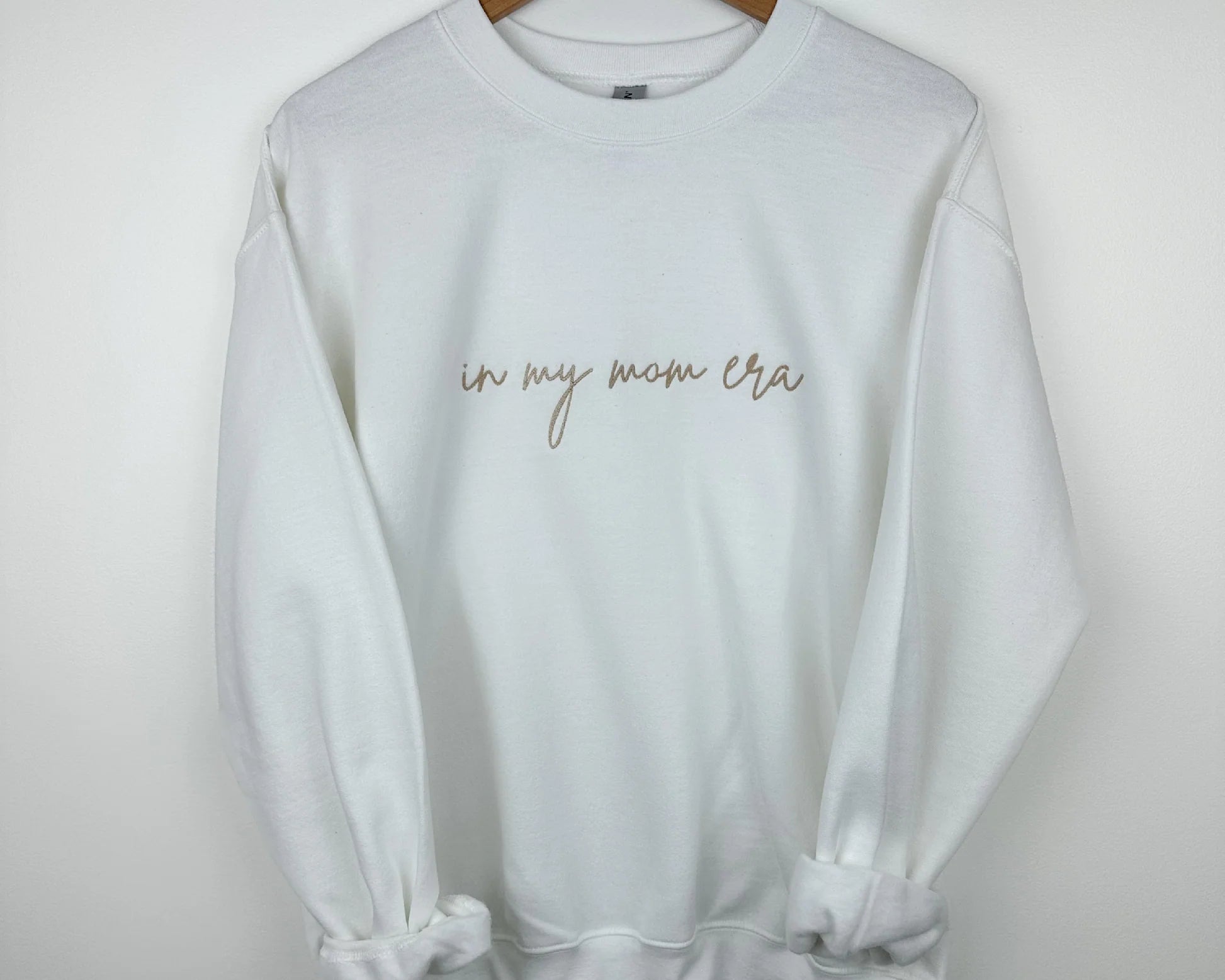 IN MY MOM ERA Embroidery/Printing Sweatshirt - Perfect Gift For Mom