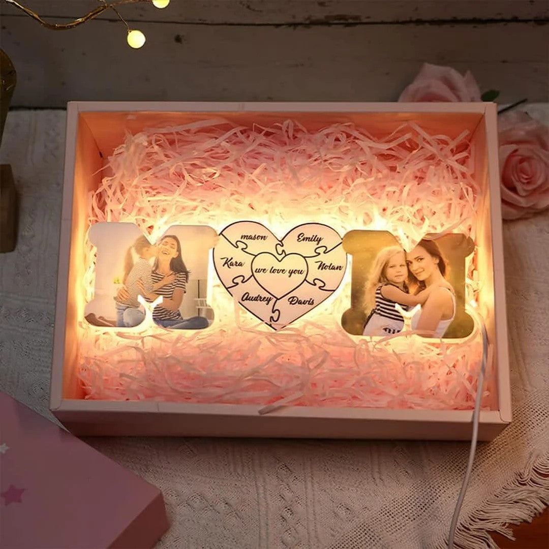 Personalized Photo Lamp Led Night Light Acrylic Lamp Mothers Day Gifts