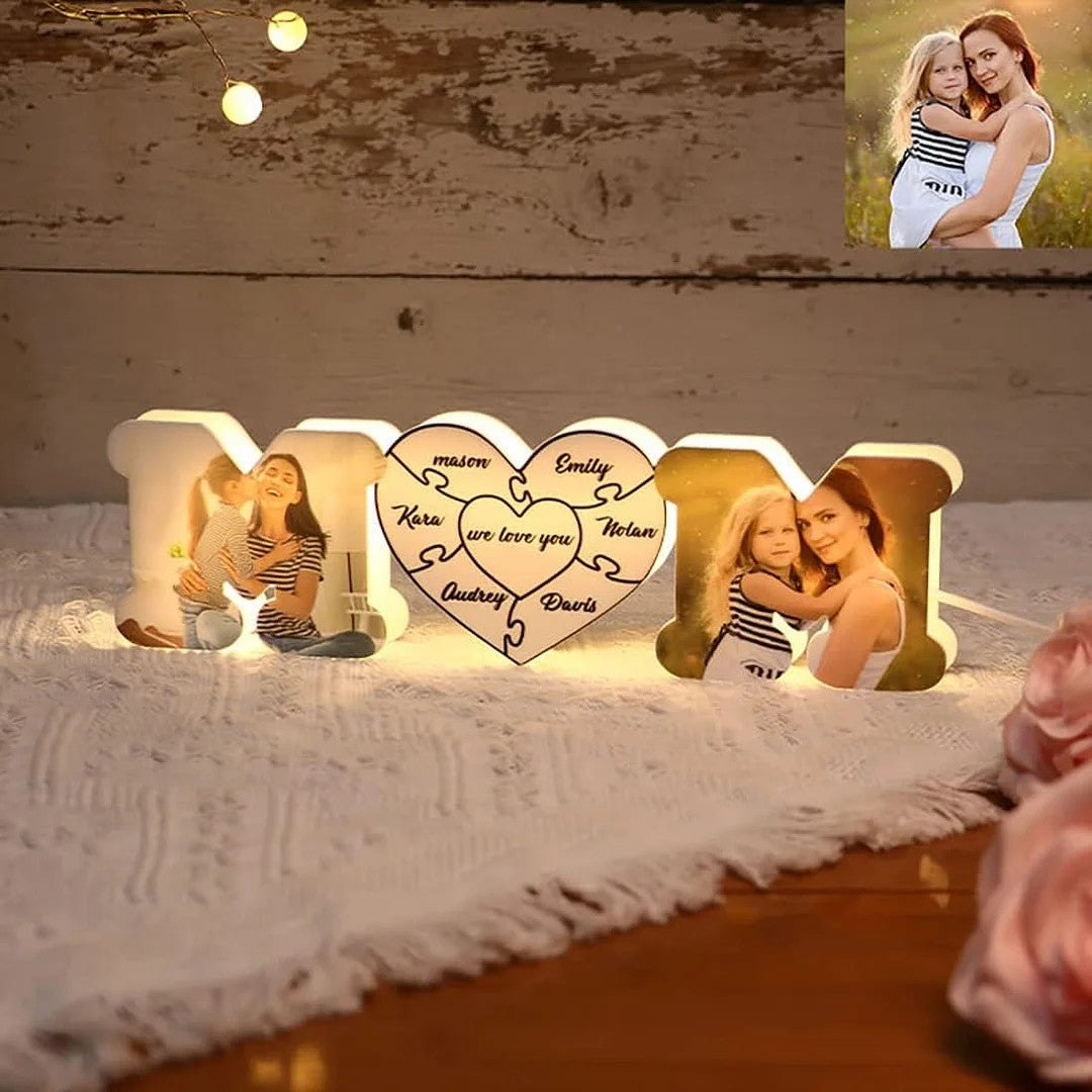 Personalized Photo Lamp Led Night Light Acrylic Lamp Mothers Day Gifts