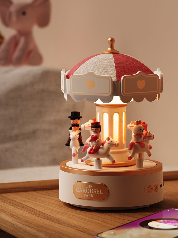 Christmas Carousel  Bluetooth Speaker  Music Box