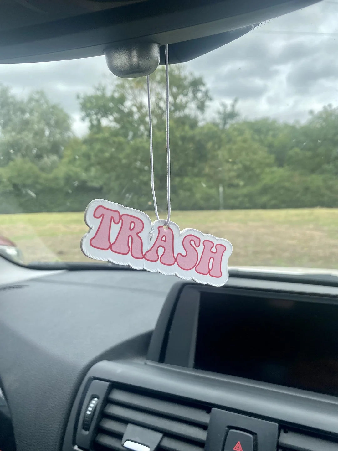 Trash Quote Car Air Freshener