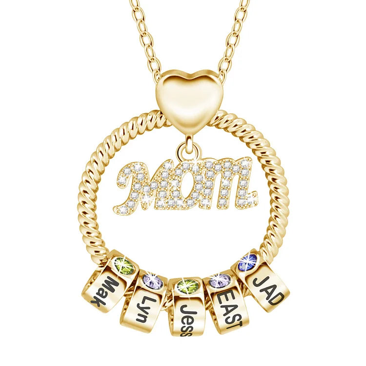 Heartfelt Necklace - Perfect Gift for Mom (Customized free)