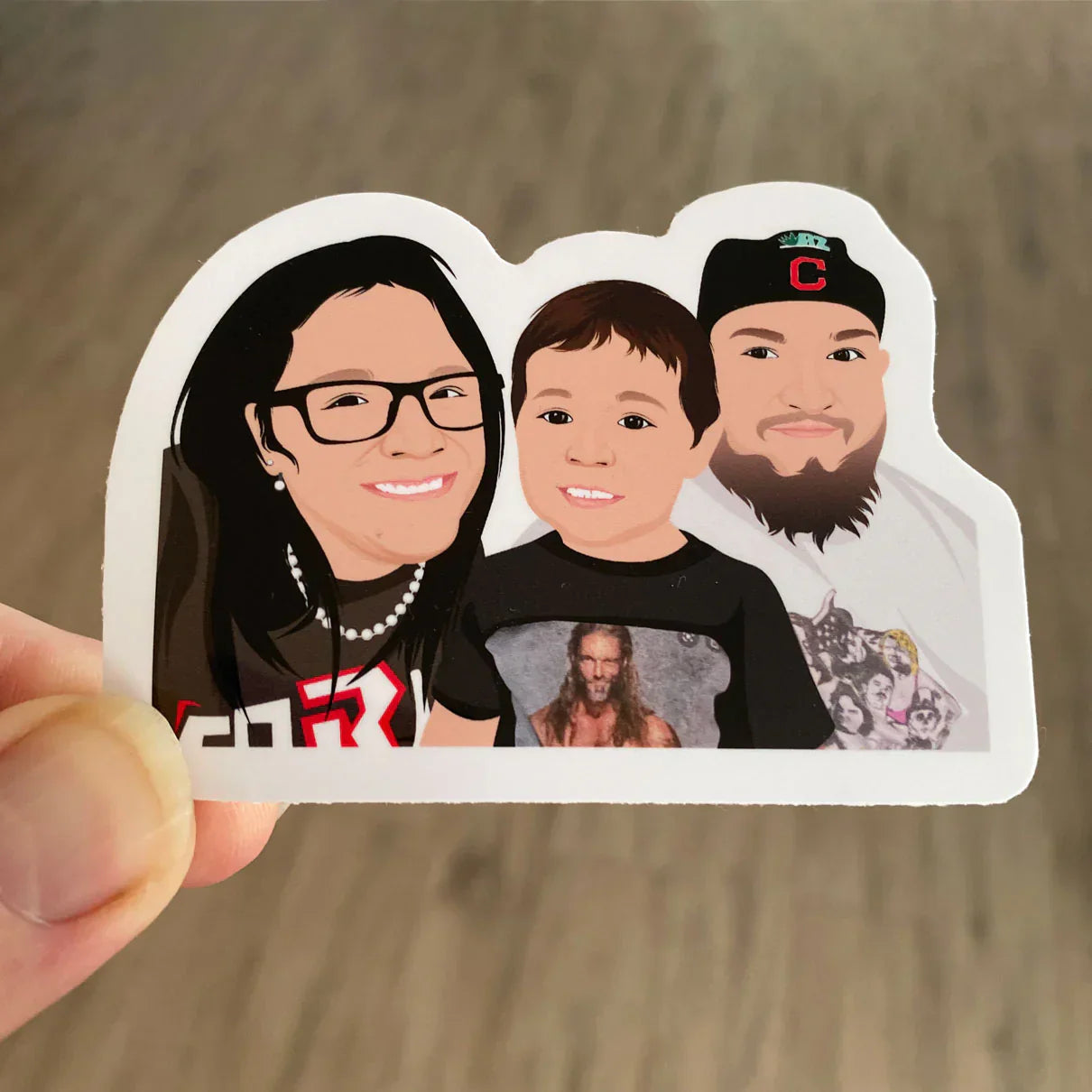 Turn Photos into Hand Drawn Stickers