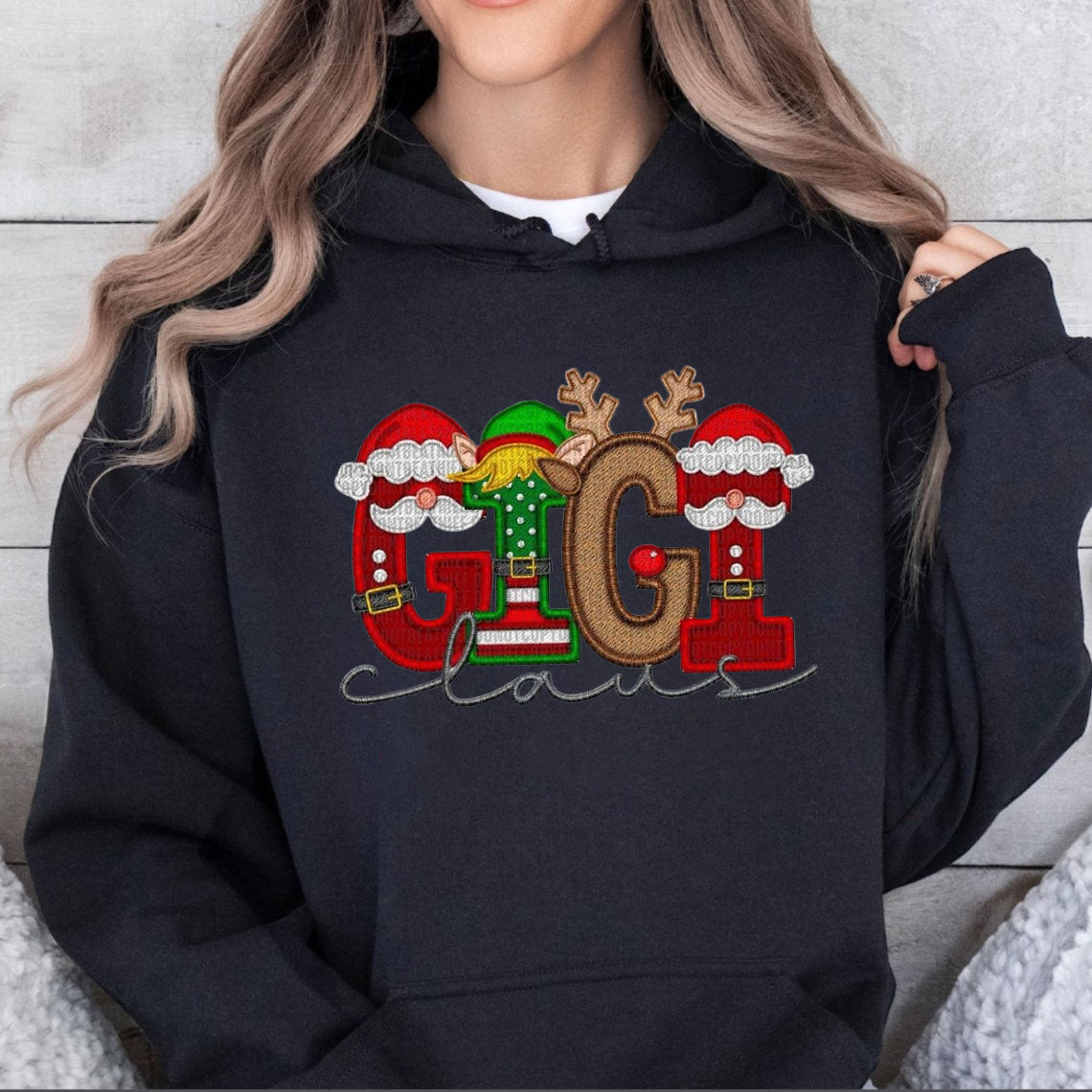 Personalized Christmas Style Family Claus Sweatshirt