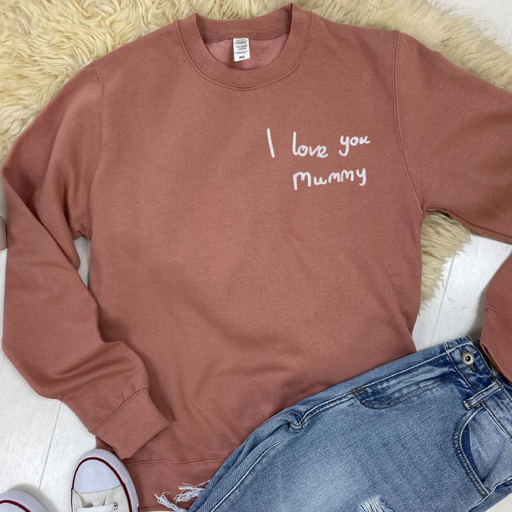 Customised Handwriting Embroidered Crewneck/Hoodie