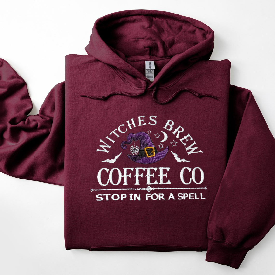 Witches Brew Coffee Co Embroidered Sweatshirt