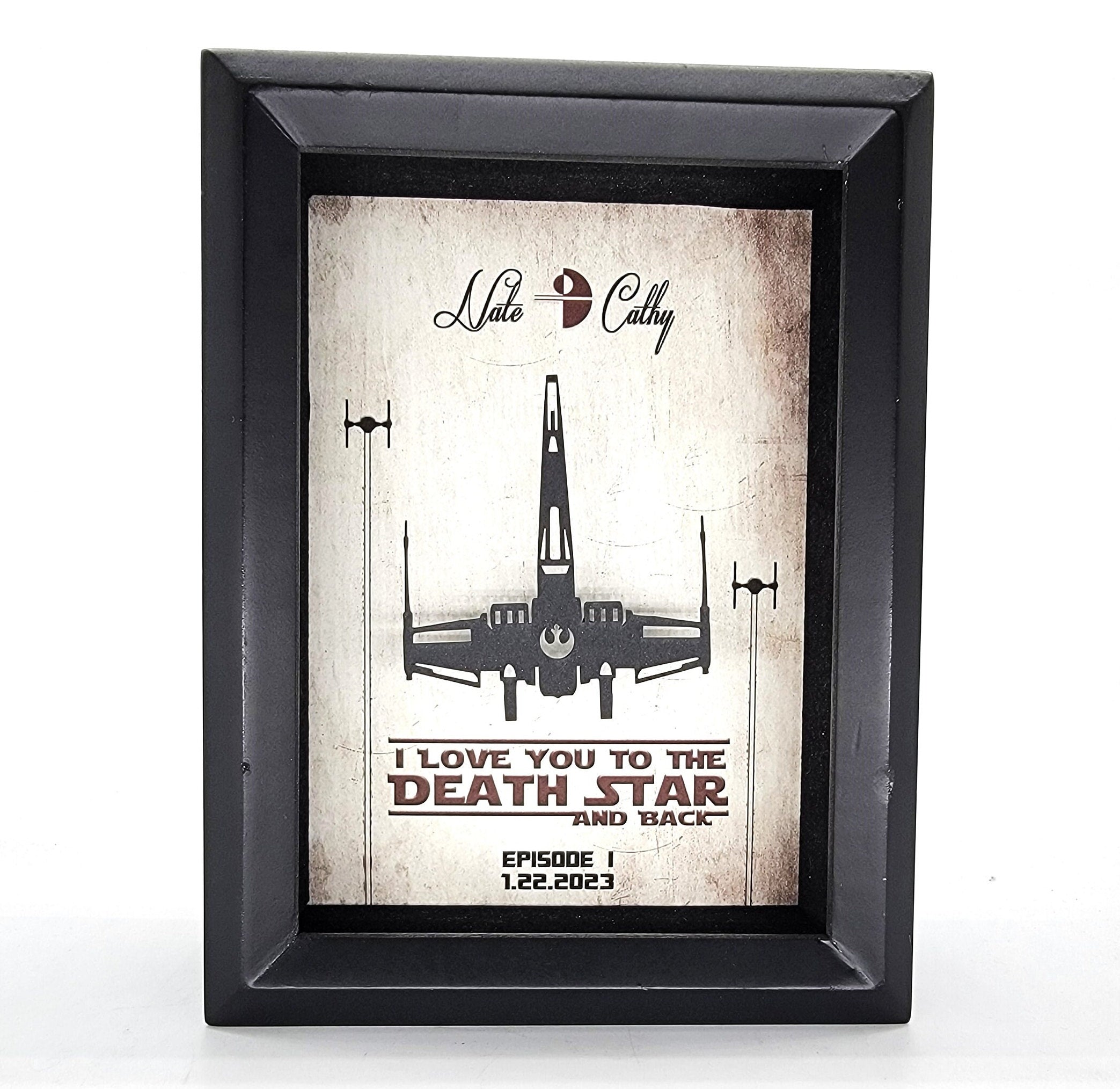 5"x 7" 3D Customized Shadowbox Memorial Gift Frame