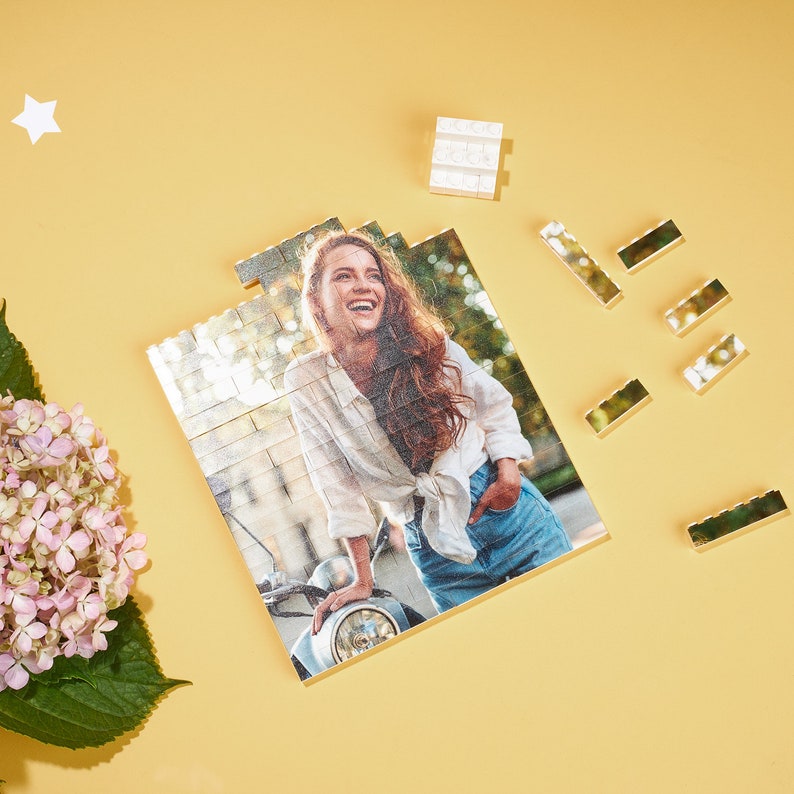 Custom Photo Building Block Puzzle Pieces