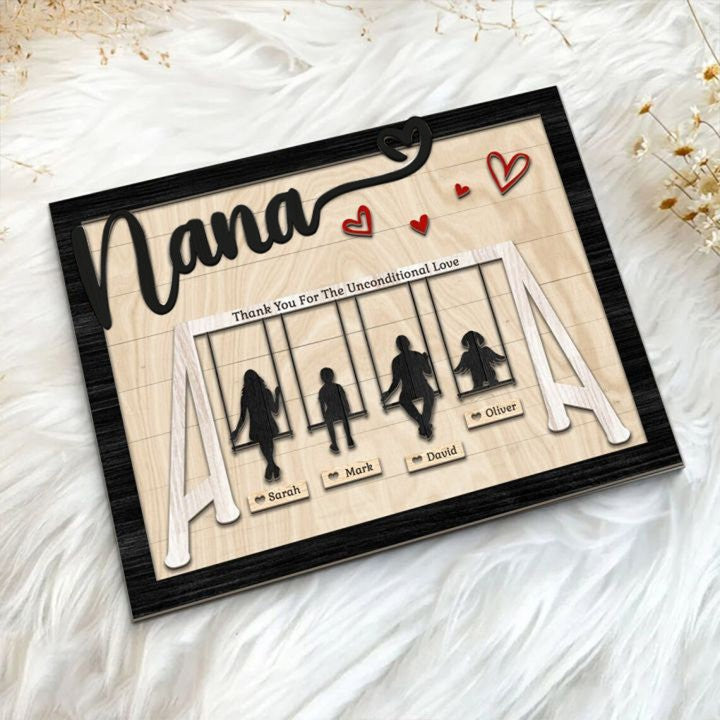 Personalized Swing Set Sign For Mother’s Day Gift