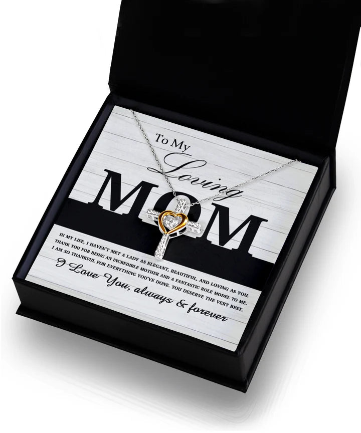 Mom - Loving As You | Cross Dancing Necklace【Free Shipping】