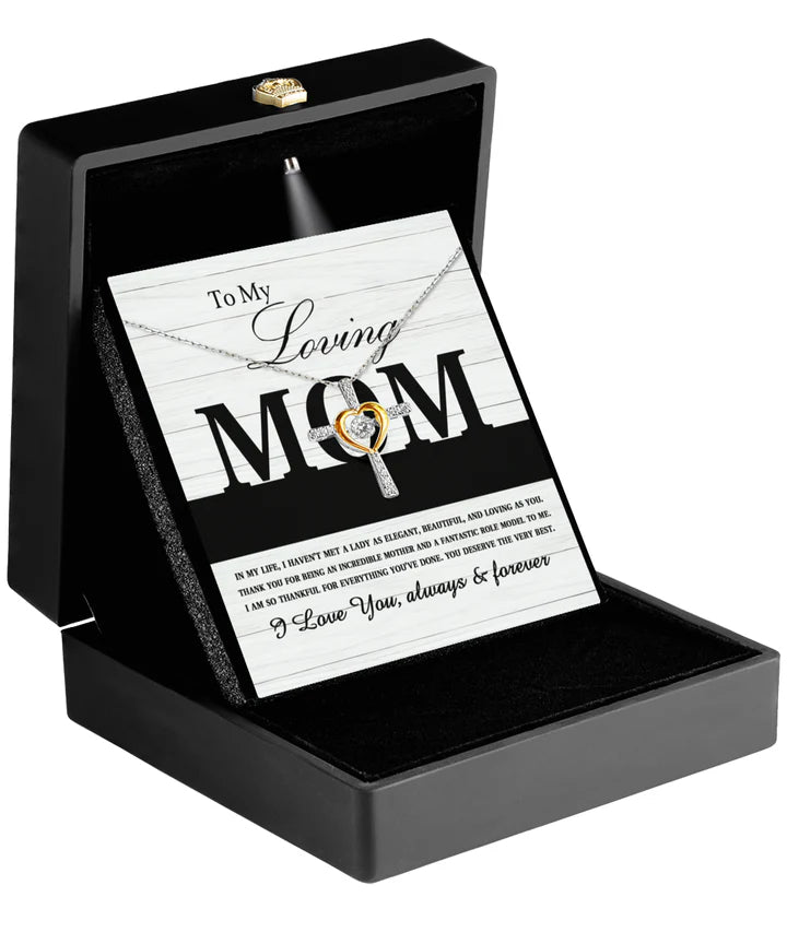 Mom - Loving As You | Cross Dancing Necklace【Free Shipping】