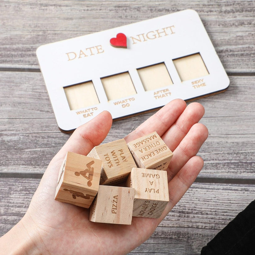 Personalized Date Night Dice