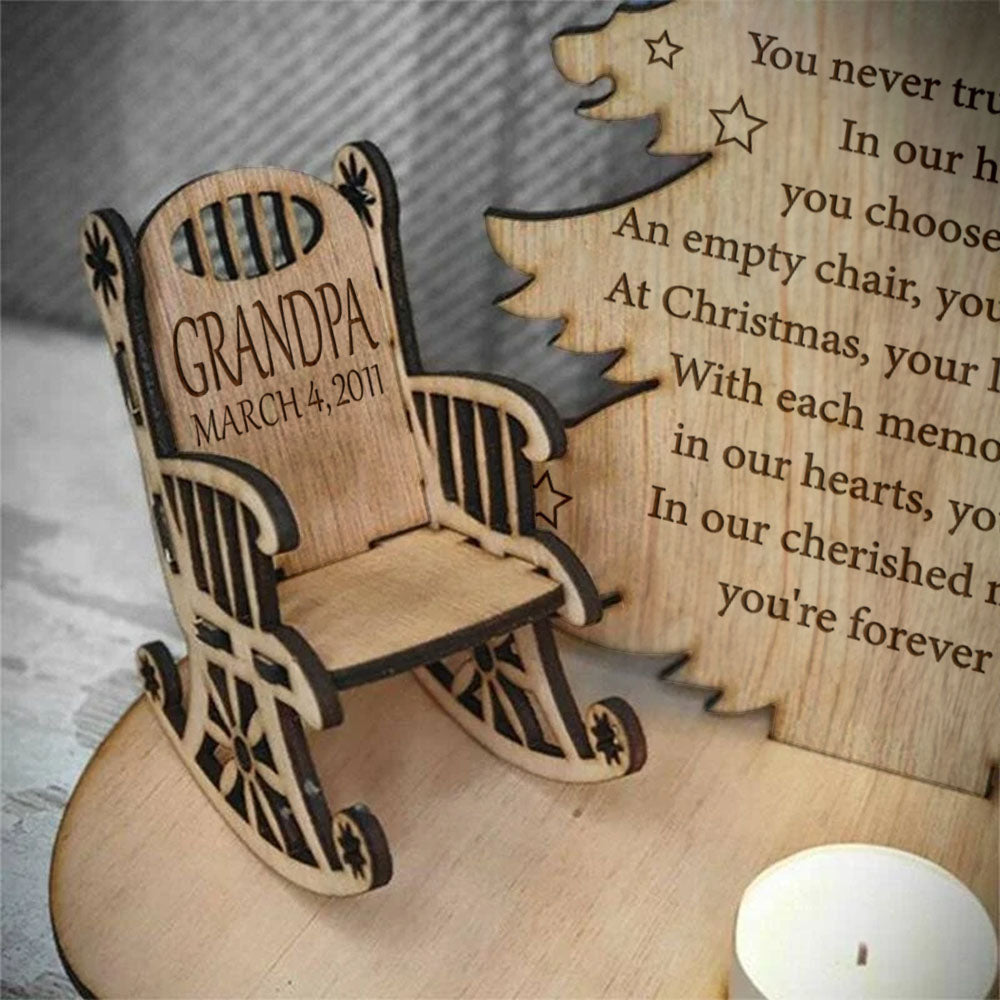 You Never Truly - Personalized Custom Candle Holder