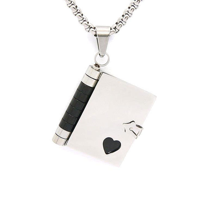 🔥Book Necklace - Any Message Inside