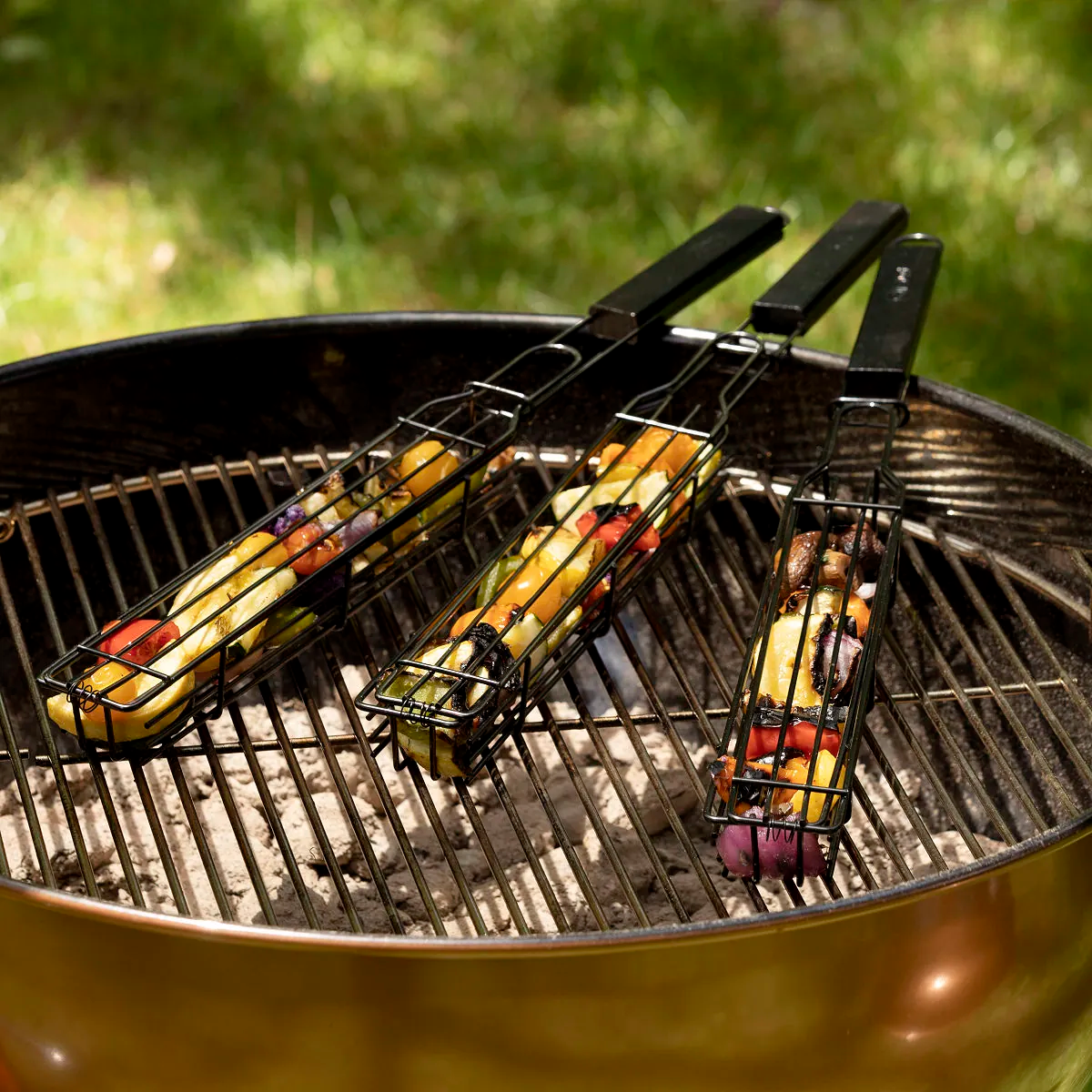 BBQ Kabob Grilling Baskets