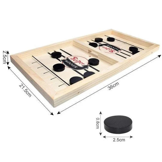 Best Interactive Game Ever - Fast Sling Puck Game - Christmas Gift For Family, Friends, Children(Buy 2 Free Shipping)