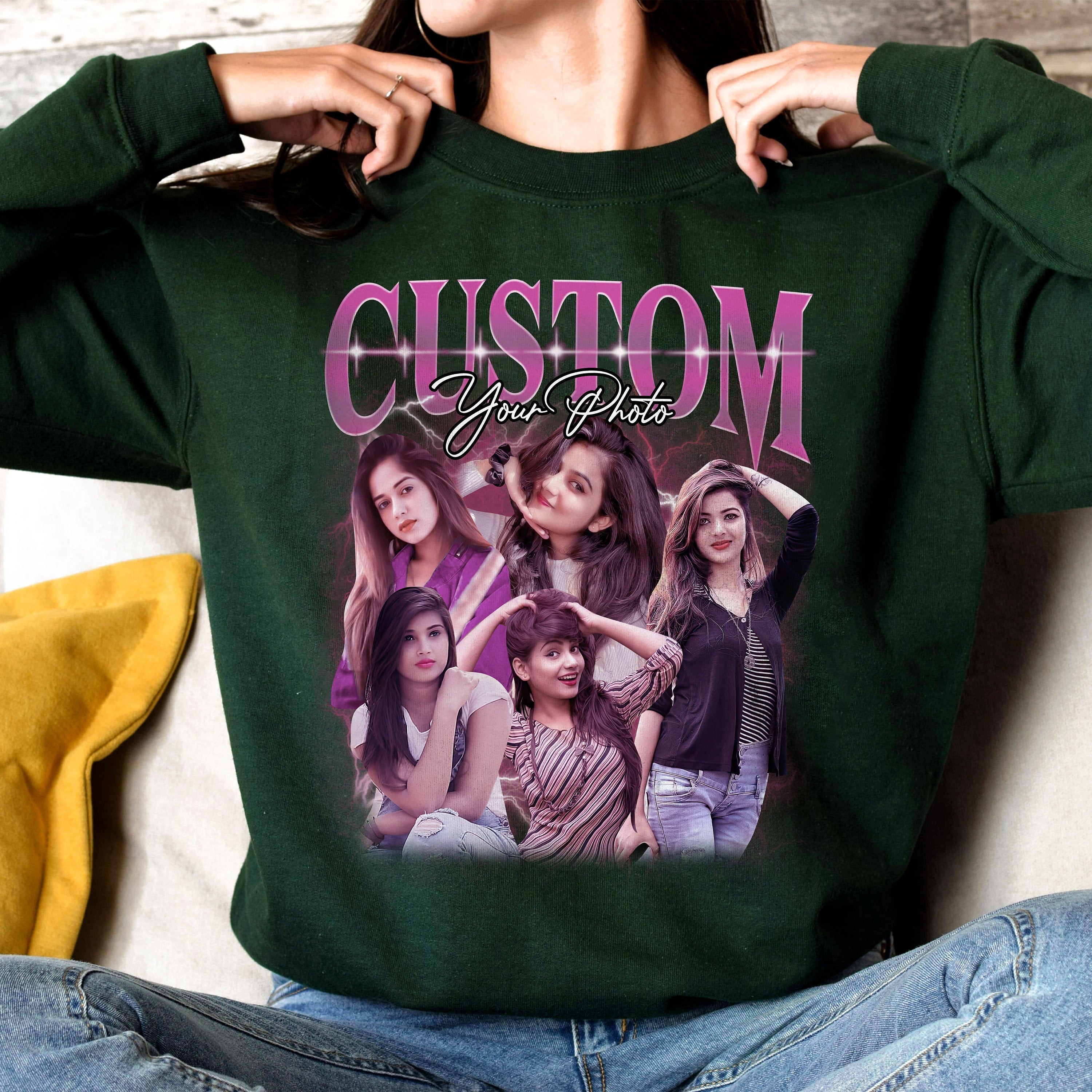 Custom Bootleg Sweatshirt, Custom Your Own Bootleg Shirt