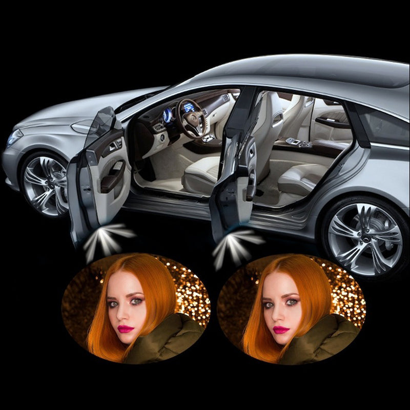 🚗Custom Car Door Light,Personalized Photo,Door Light Projector