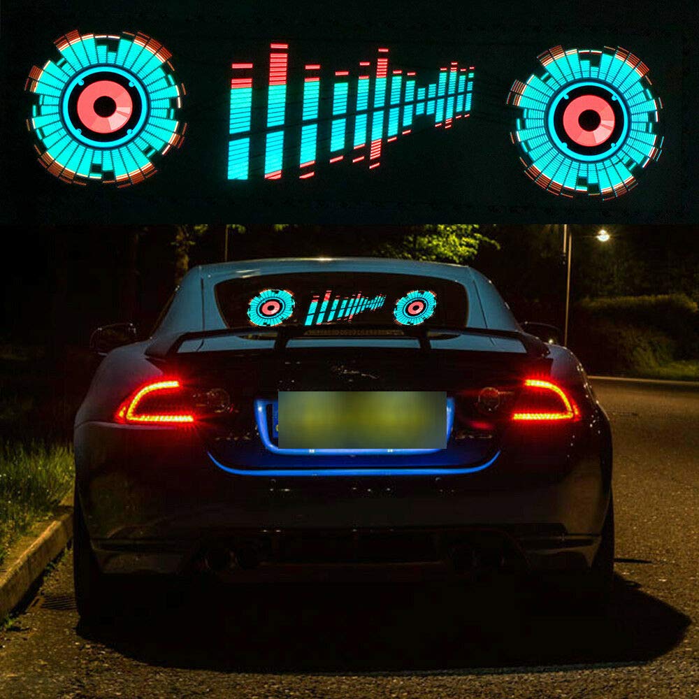 Led Equalizer Car Atmosphere Music Flashing Light