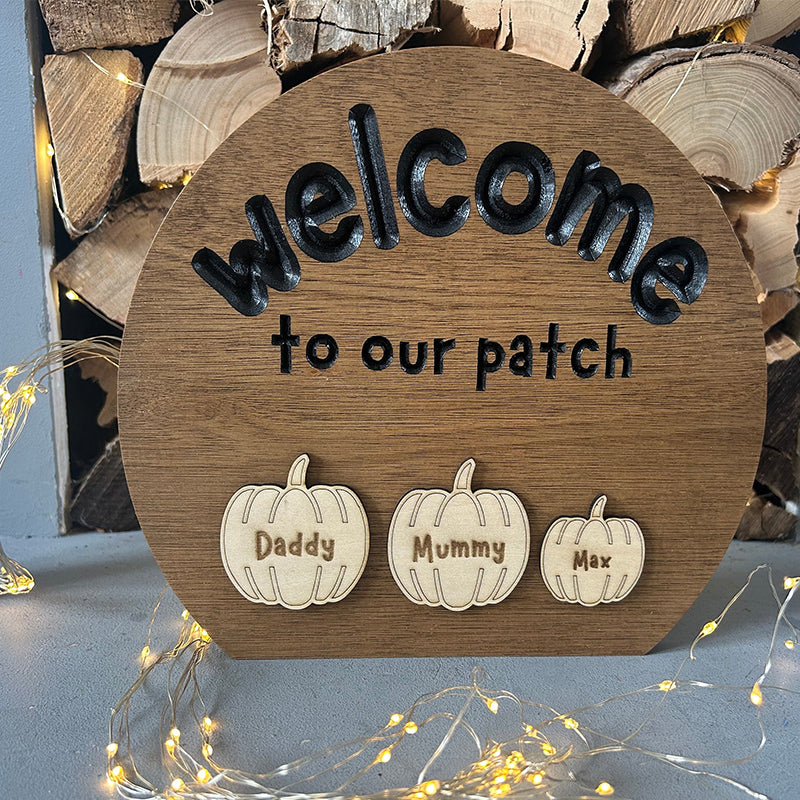 Personalized Halloween Home Pumpkin Decorations