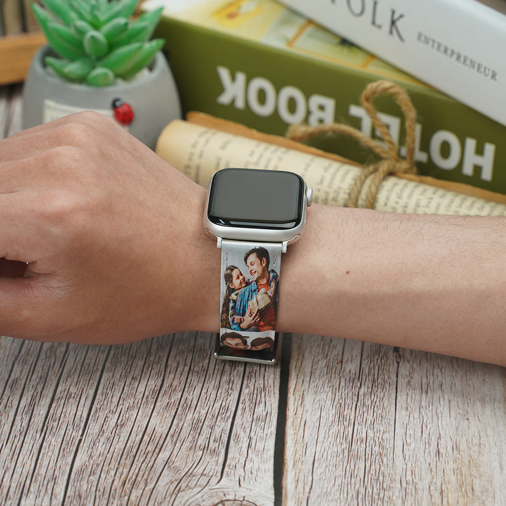 Custom Photo Text Watch Band-Buy 2 Free Shipping