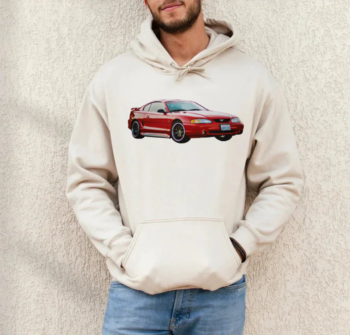 Customized Car Heat Transfer Sweatshirt,Car Lover Gifts