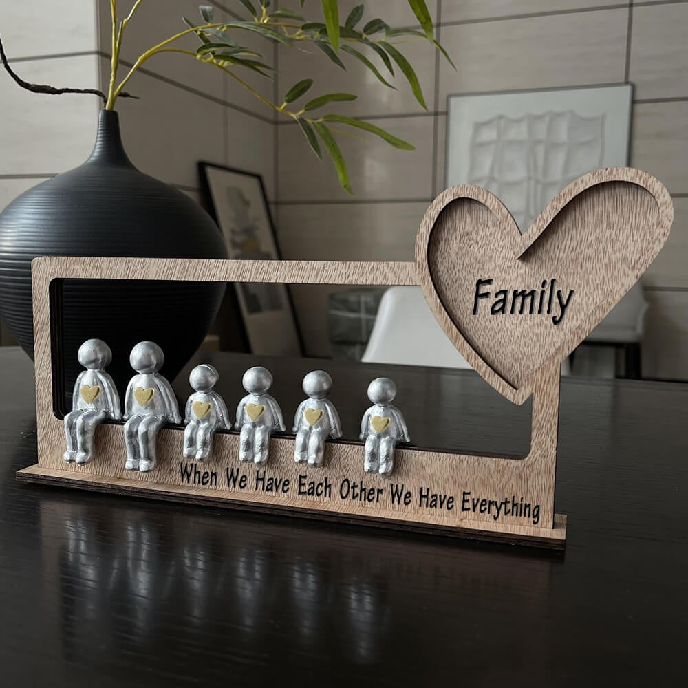 Personalised - Our Little Family | Family Anniversary Gift - Choose Your Own Family Combination