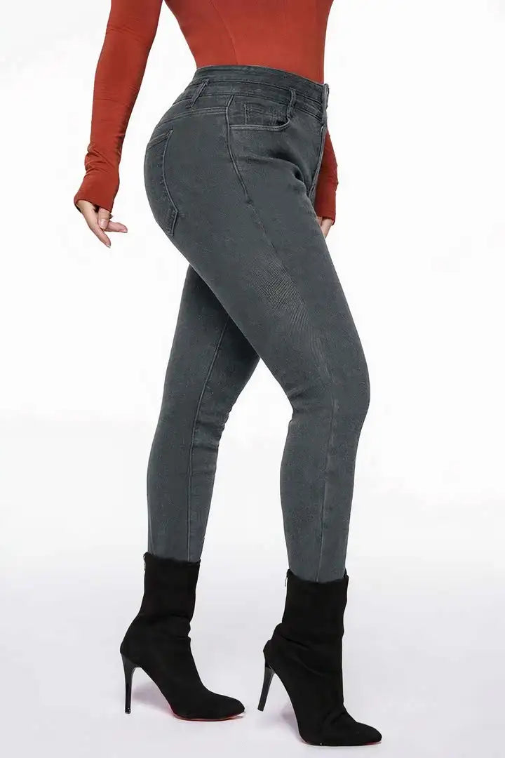 RosLily™️ Plus Velvet Style Skinny Jeans