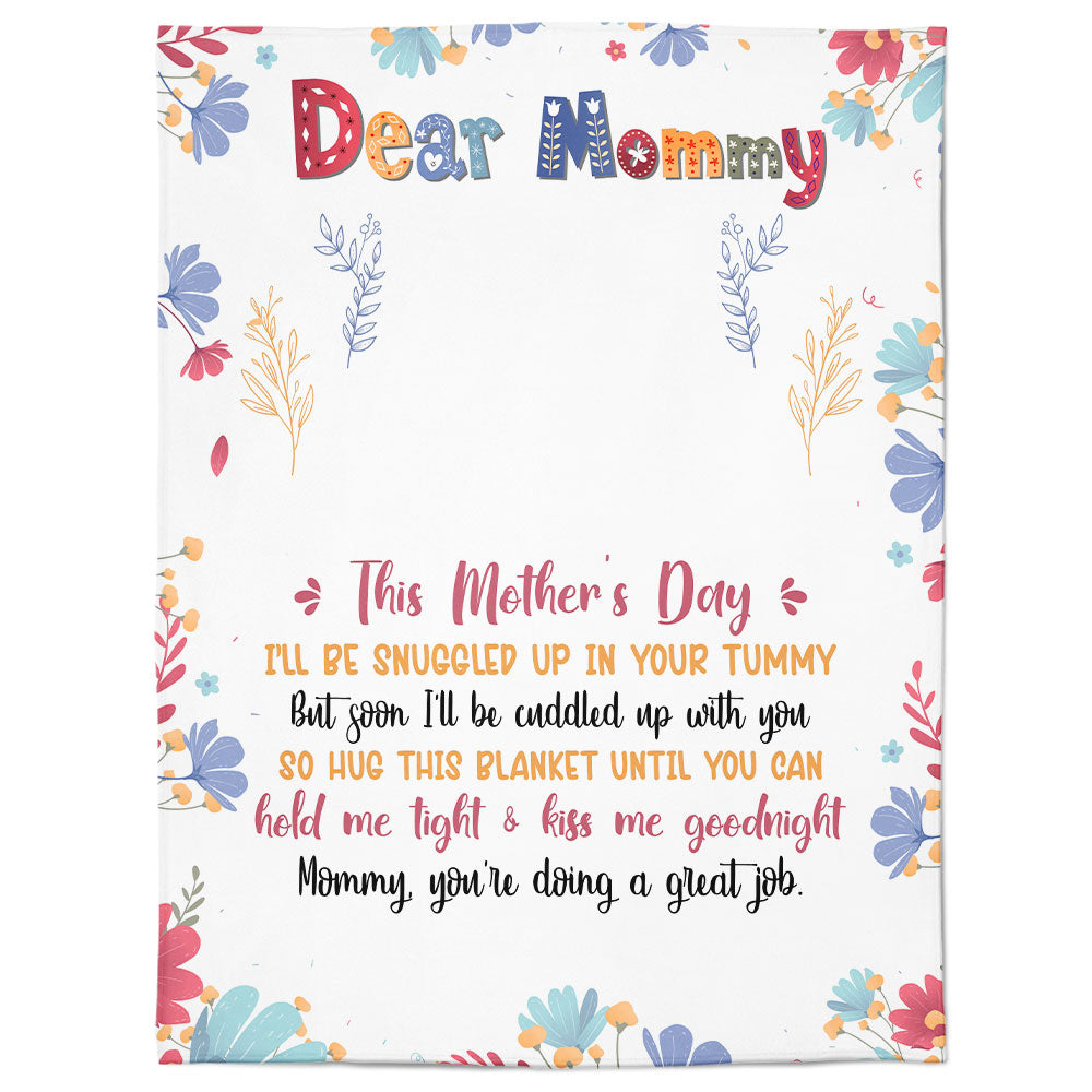 💖For Mom Blanket👩Mommy, You're Doing A Great Job - Personalized Blanket - Loving, Birthday Gift For First Mom