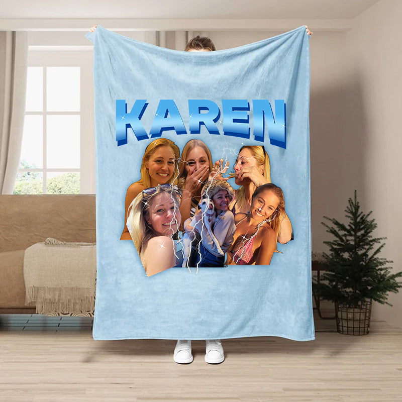 Photo Vintage Blanket For Girlfriends