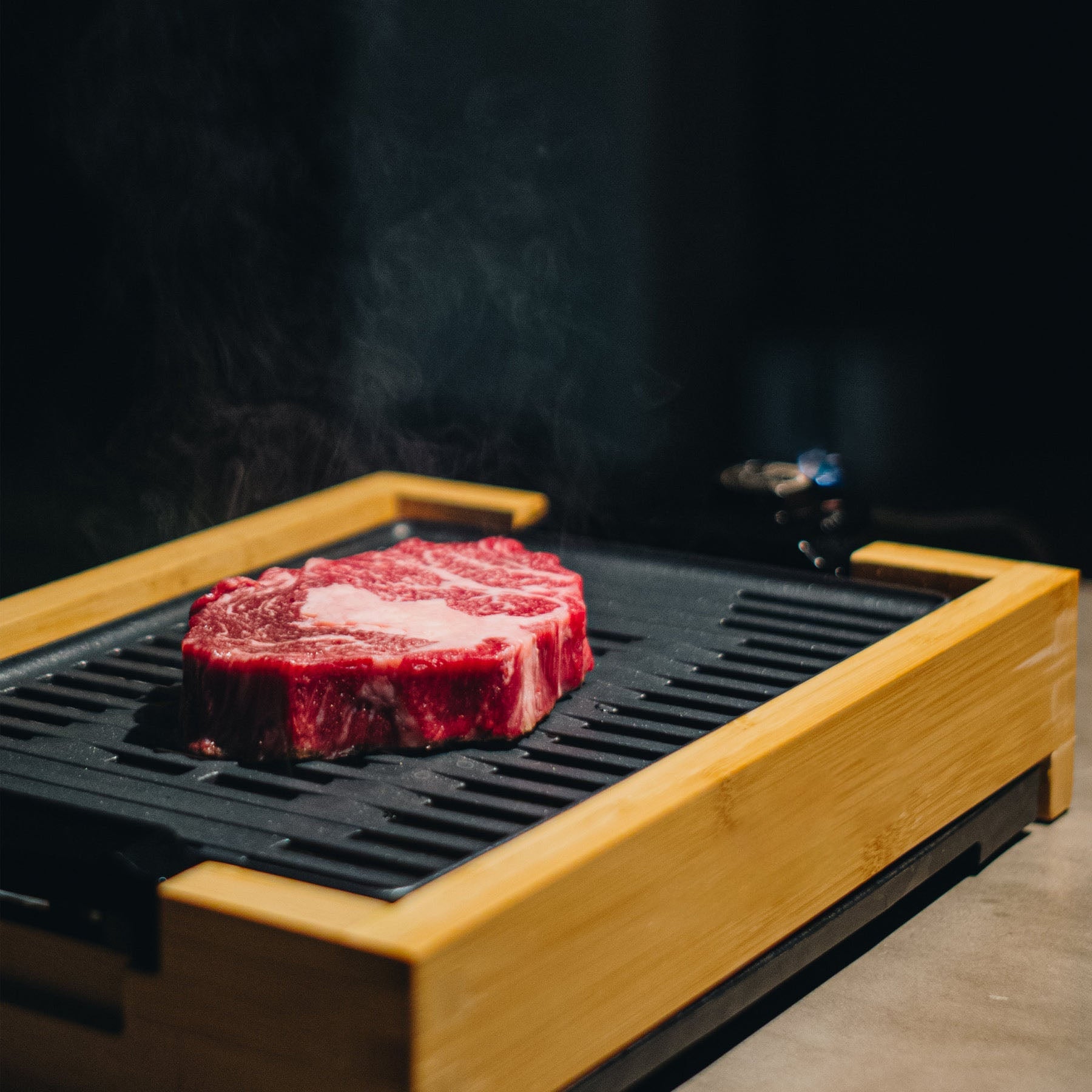 BBQ ANDPERFECT Indoor Meat Grill