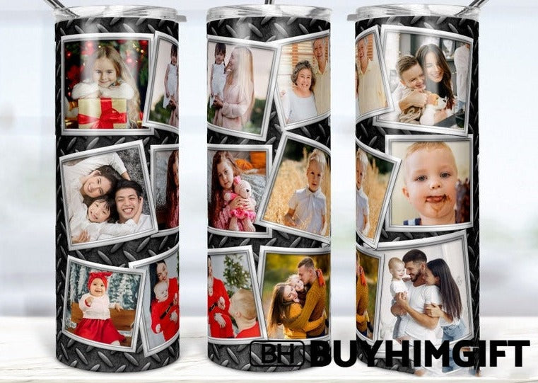 Customize 12 Pictures - Father's Day warm mug