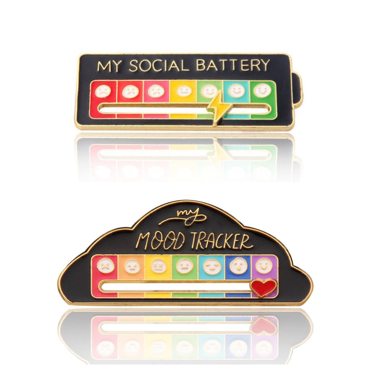 My Social Battery Pin