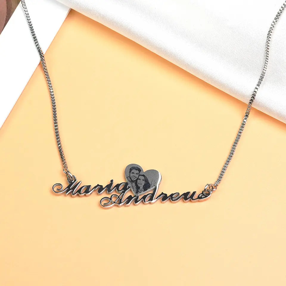 🎁Personalized Name & Photo Necklace