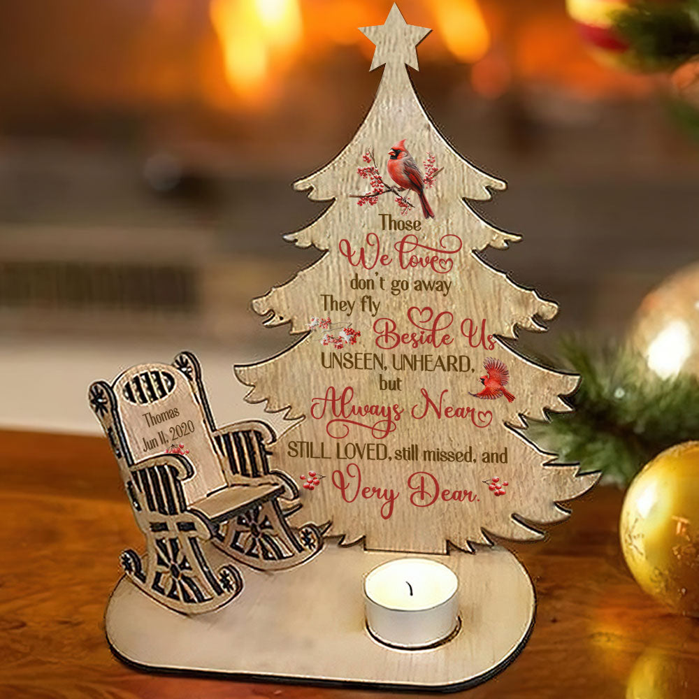 Those We Love - Personalized Custom Candle Holder