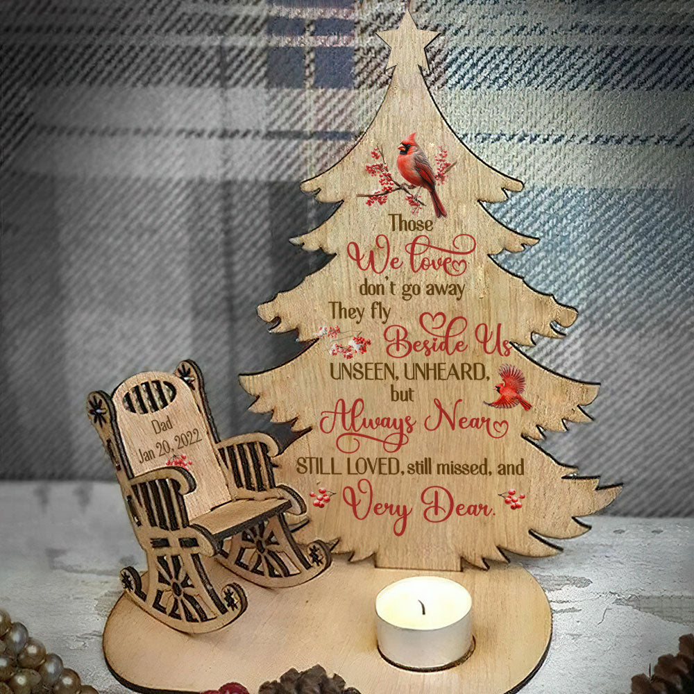 Those We Love - Personalized Custom Candle Holder