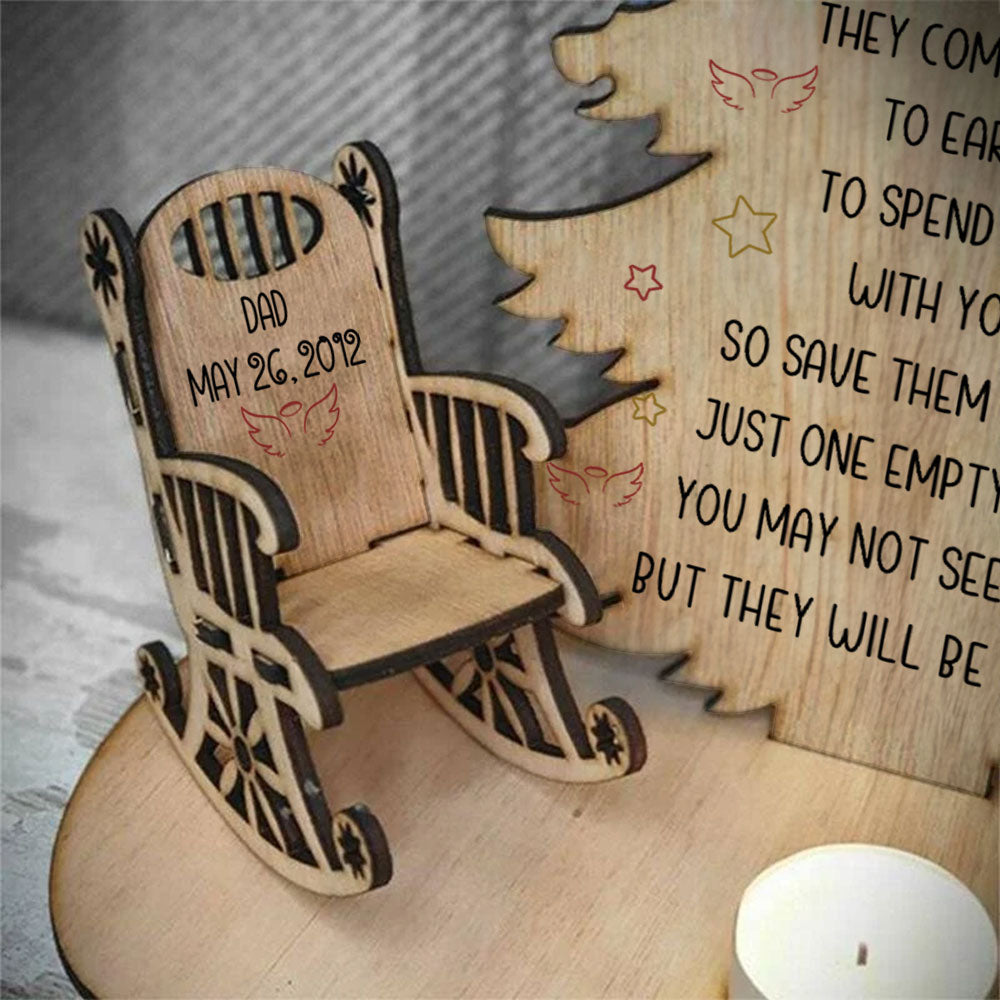 Greatest Christmas In Heaven - Personalized Custom Candle Holder