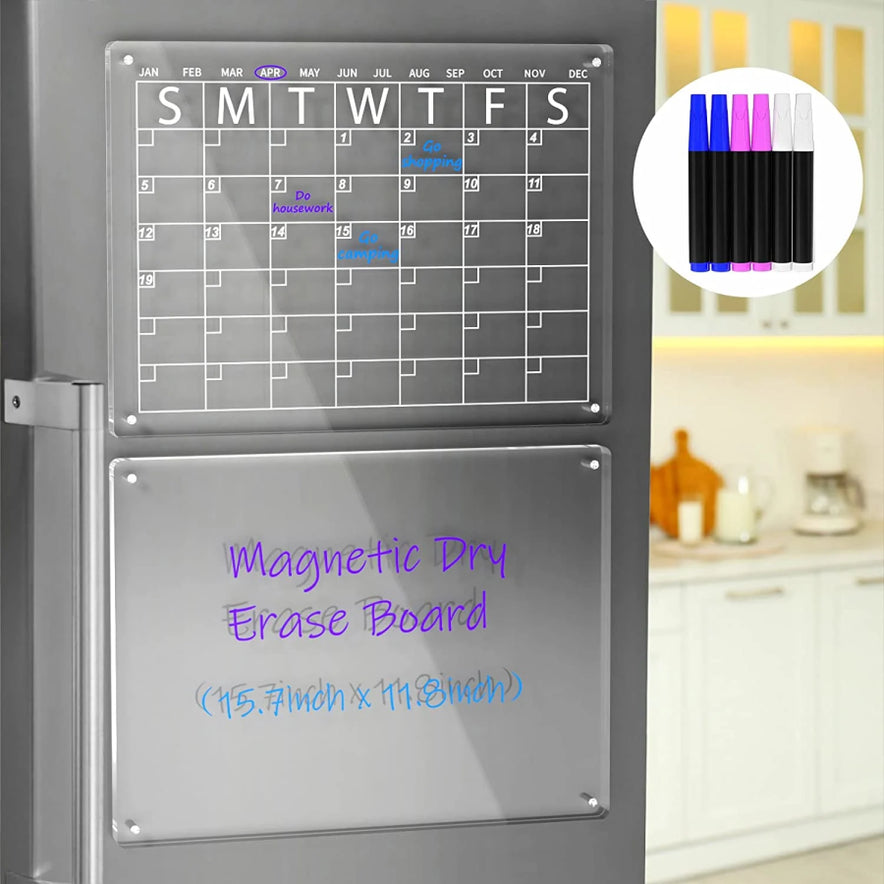 Magnetic Fridge Calendar