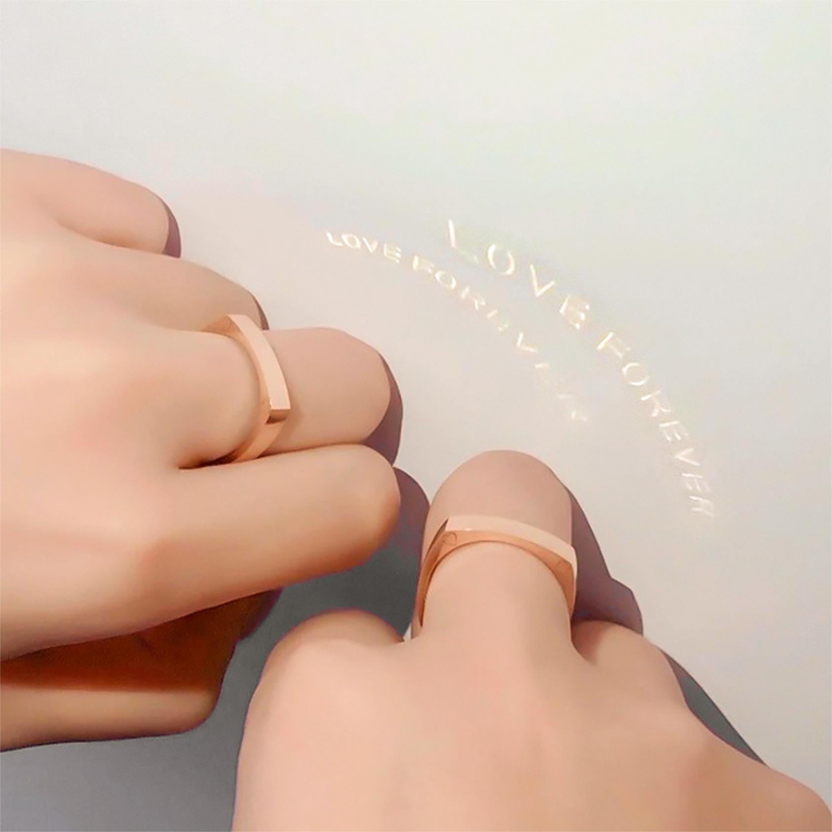 Magic Light Projection Ring