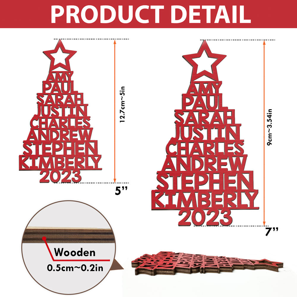 ❄️🎁The Best Part Of Christmas - Family Personalized Custom Ornament - Wood Custom Shaped - Christmas Gift For Family Members