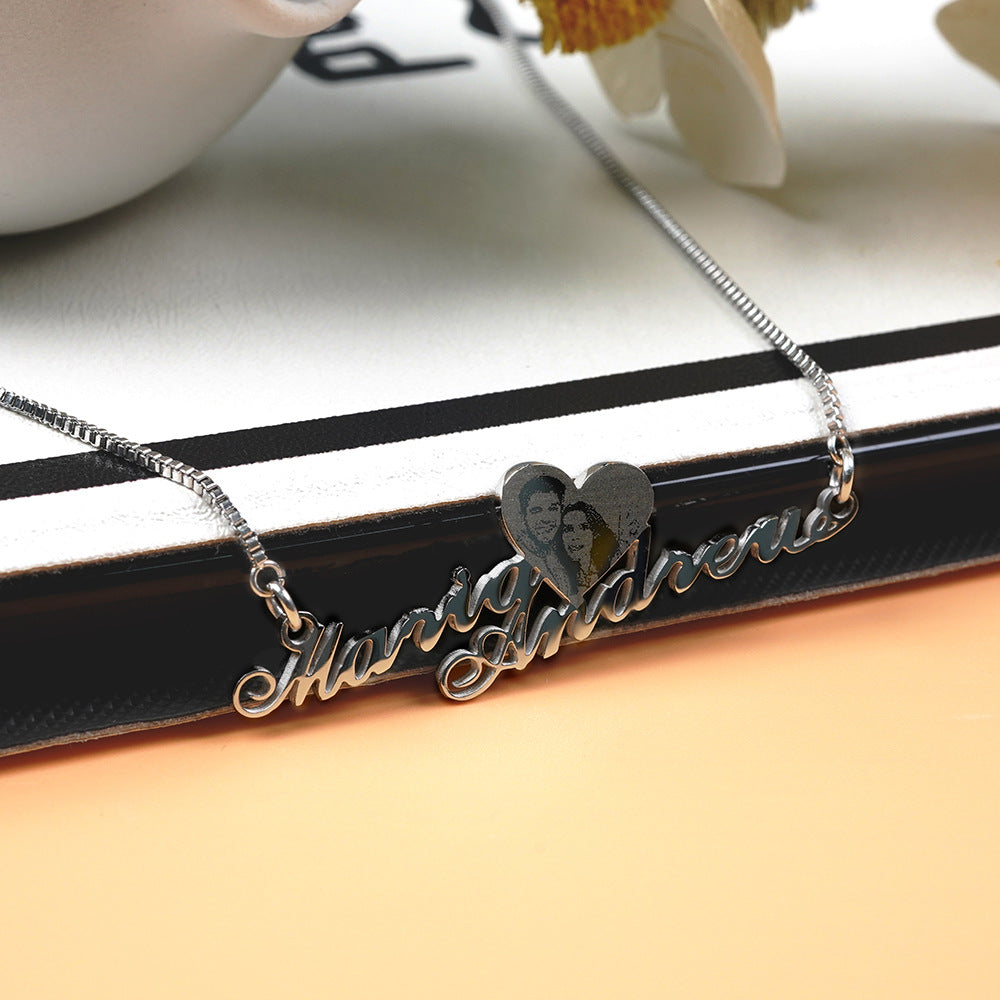 🎁Personalized Name & Photo Necklace