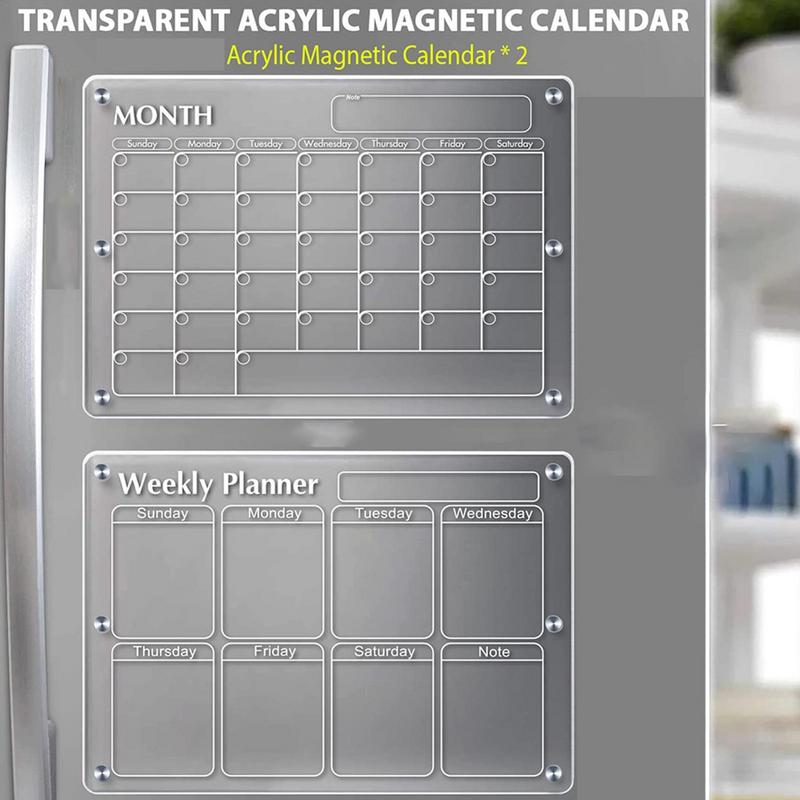 Magnetic Fridge Calendar