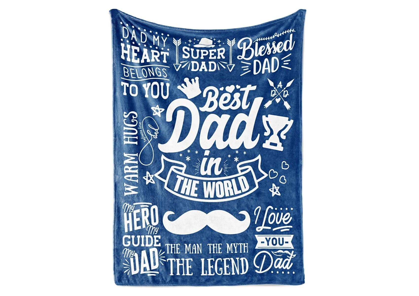 💖For Dad Blanket👨Dad Gifts Blanket From Daughter Son