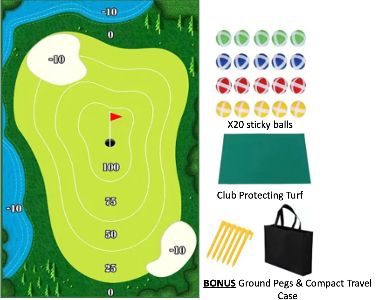 Urban Golf Green - Complete Set