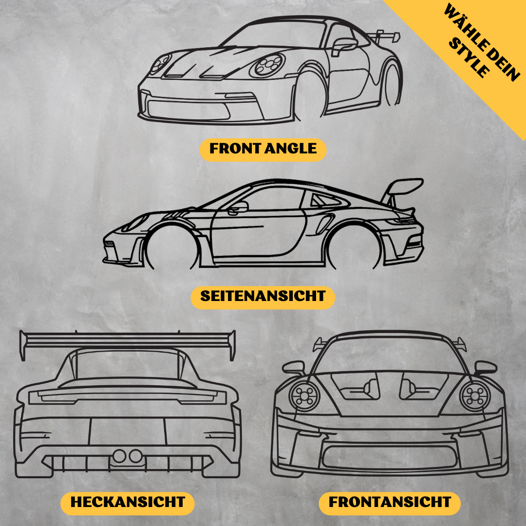 Custom-Made Product - Your Car As a Silhouette