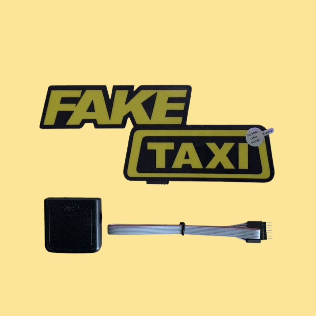 Fake Taxi - LED Sticker